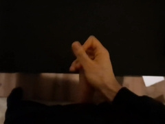 Jerkin' off and Spunking at my Desk