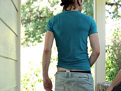 Next Door pals Pierce Hartman and Duncan black Outdoor Fu