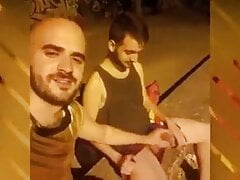Sucked Off Outdoors