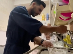 Fuck-a-thon dame kitchen