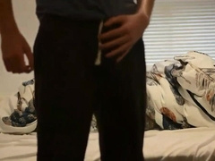 Luxurious Youngster Tugging Couch Romping Climax