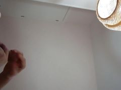 Fit guy masturbates big and fat dick  #12