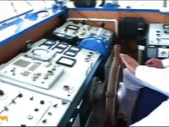 Horny Sailor Gets Deep Anal Fuck From His Colleague on the Boat