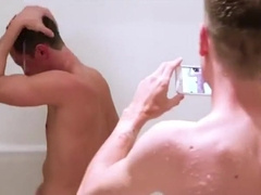 Mormonboyz - Two young boys wash off then fuck
