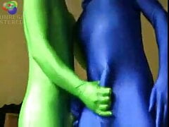 Zentai Handjob