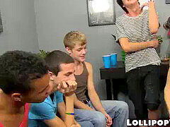 insane twunks suck big lollipops before rough fuck at soiree