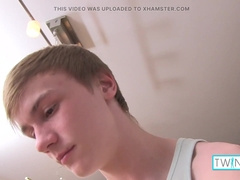 Blonde Lad Liam P Gets Jiggish With A Purple Butt-Fucktoy!