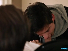 Giant Beefstick Youngster Bumfuck Fuck-Fest With Jizz Flow