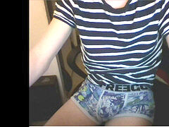 adorable youngster boy jerks off on webcam