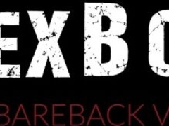 Bearded studs Brogan Reed and Gunner Dean mutually bareback and jizz