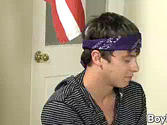 turned on twink men enjoy raunchy jamming session all alone