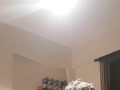 Stroking myself, cum while I witness porno. n2