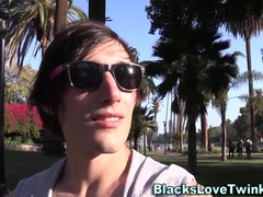 Black Boy Licks Asshole Whitey