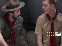 Gay Porn - Scout Masters Secretly Been Pining For Twink Scouts 8 Min