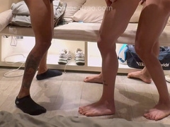 Hot Brazil Couple fuck Gabriel tight ass