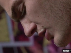 Watch this monstrous man meat take a hot load in his ass while getting a deep dicking
