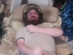 Wanking with a different overhead glance