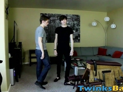 Dakota White barebacks Nico Michaelsons twink ass in BDSM