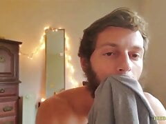 Can't stop fingering his own ass