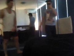 Strung Up Married Muscle Breeds His Young Super-Bitch RIGID