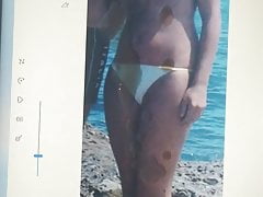 Cum on friend's pic