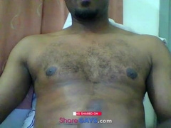 Big-Cock Asian Man Shows Off on Webcam