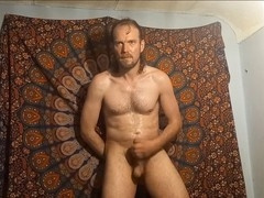 When it's hard, pleasure yourself until you sweat