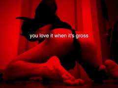 Sole and Rump Adore - Dark, Seedy Gooner Jerk Off Instructions PMV