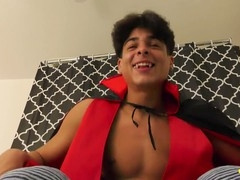 Wild vampire wants you to worship his feet and fill his ass