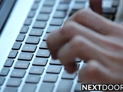 Joey dousing Morgan with a months worth of pent up loads