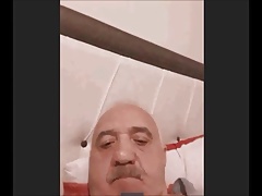 sexy torkish grandpa show his beautiful cock