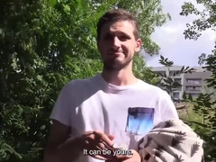 Horny Stranger Lures A Greedy Guy With Cash And Fucks Him Hard After A Bush Hookup