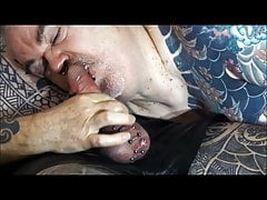 Gay Cum Whore and Cum Shot in Slow Motion