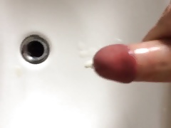 Spritzen in Nylons - cum in nylon