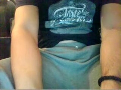 Serbian Handsome Shy Boy Shows His Nice Cock On Cam