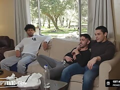 Worldwide Crisis Leads Roommates to Passionate Final Fuck