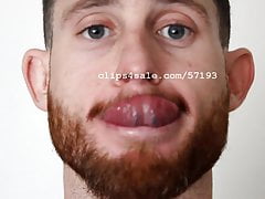 Tongue Fetish - Ted Tongue Video 1