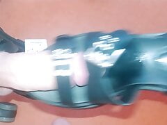 Bershka sandals bondage big cum