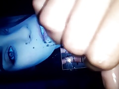 Cum tribute to Lauren Jauregui & his Feet