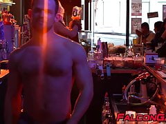 Gay hunks Kurtis Wolfe and Hunter Smith bareback after party