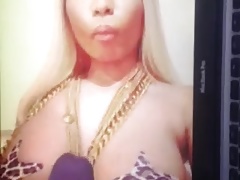 Nicki Minaj Cumm Tribute