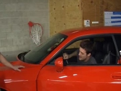 smutty homosexual Mechanic receives beaten In The Garage