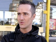 Bent over hottie getting banged in the butt