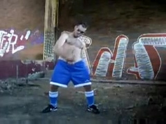 Football Players Get Down