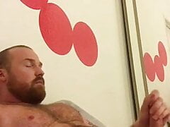 Hairy jerk off solo.