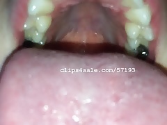 Mouth Fetish - Aaron Mouth Part3 Video1