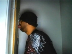 guy from the gym with jock strap on