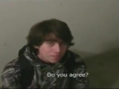 Pay a straight twink to fuck his ass eatcum