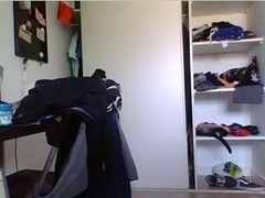 French Str8 Cutie Showing His Tight Asshole On Cam