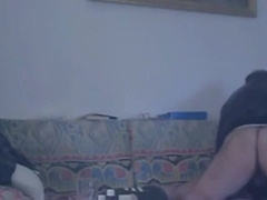 Papa Giorgio cums over for a visit and cums in my ass